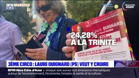 Côte d'Azur: dans la 3e circonscription, Laure Quignard (PS) veut y croire