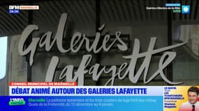 Conseil municipal de Marseille. Débat animé autour des Galeries Lafayette