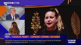 LE TROMBINOSCOPE - Mathilde Panot-Charlie Hebdo: copains comme cochons