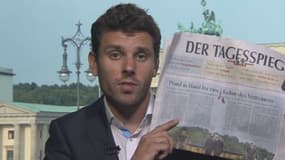 "Der Tagesspiegel" a mis à l'honneur lundi matin dans ses colonnes l'amitié franco-allemande
