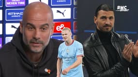 Man City : Guardiola répond avec sarcasme à Ibrahimovic sur Haaland