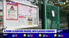 Nord-Pas-de-Calais: à peine la rentrée passée, des classes fermées