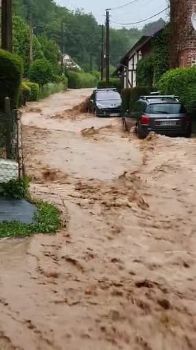 Inondations à Beuzevillette (Seine-Maritime) - Témoins BFMTV