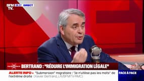 Droit du sol: "Je veux entendre que l'on veut être Français avec ce que cela veut dire: les droits et les devoirs", indique Xavier Bertrand (LR)