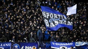 Des supporters du SC Bastia, le 5 février 2019
