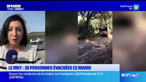 Le Muy: 30 personnes évacuées ce mardi