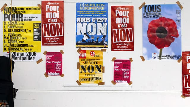 Le 29 mai 2005, la France disait "non" à l'instauration d'une constitution européenne. 