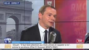 Olivier Dussopt: "Je ne pense pas que cela puisse aboutir à rien. Disons aux Français de participer massivement à ce débat."
