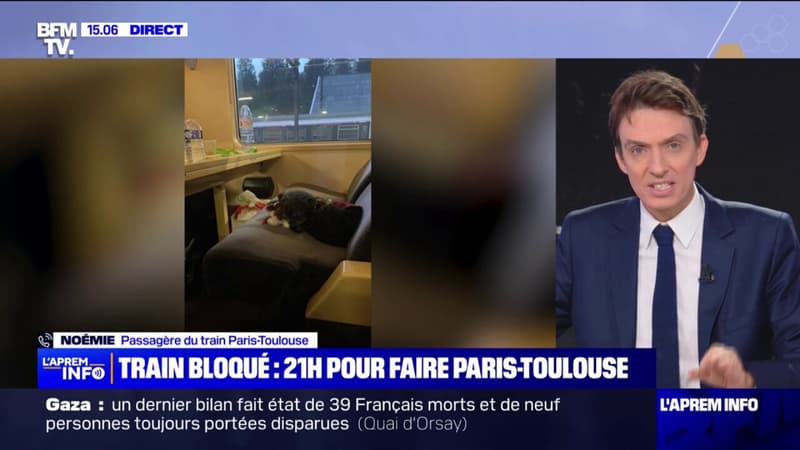 Train Paris-Toulouse bloqué: 