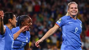 Eugenie Le Sommer le 29 juillet 2023 lors de France-Brésil