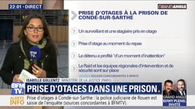 Ce que l'on sait de la prise d'otage en cours à la prison de Condé-sur-Sarthe