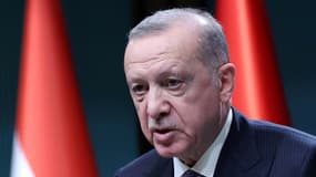 Le président turc Recep Tayyip Erdogan, à Ankara le 1er février 2022 