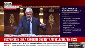Discours de Sébastien Lecornu: Laurent Wauquiez demande "un effort minimal" aux parlementaires d'ici la présidentielle 2027 