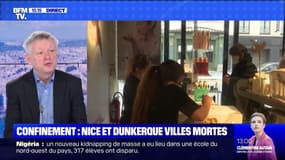 Confinement : Nice et Dunkerque villes mortes - 27/02