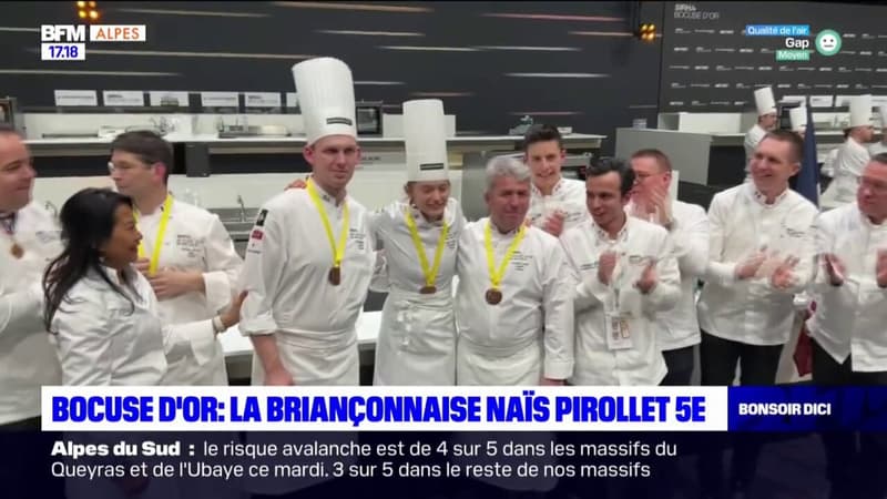 Bocuse d'Or: la Briançonnaise Naïs Pirollet 5e