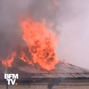 Un incendie géant s'est déclaré ce jeudi dans une centrale thermique près de Moscou