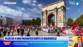 02 octobre : plus de 4 000 manifestants à Marseille