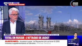 Hubert Julien-Laferrière: "Yannick Jadot n'appelle pas au boycott de Total mais à son retrait de Russie"