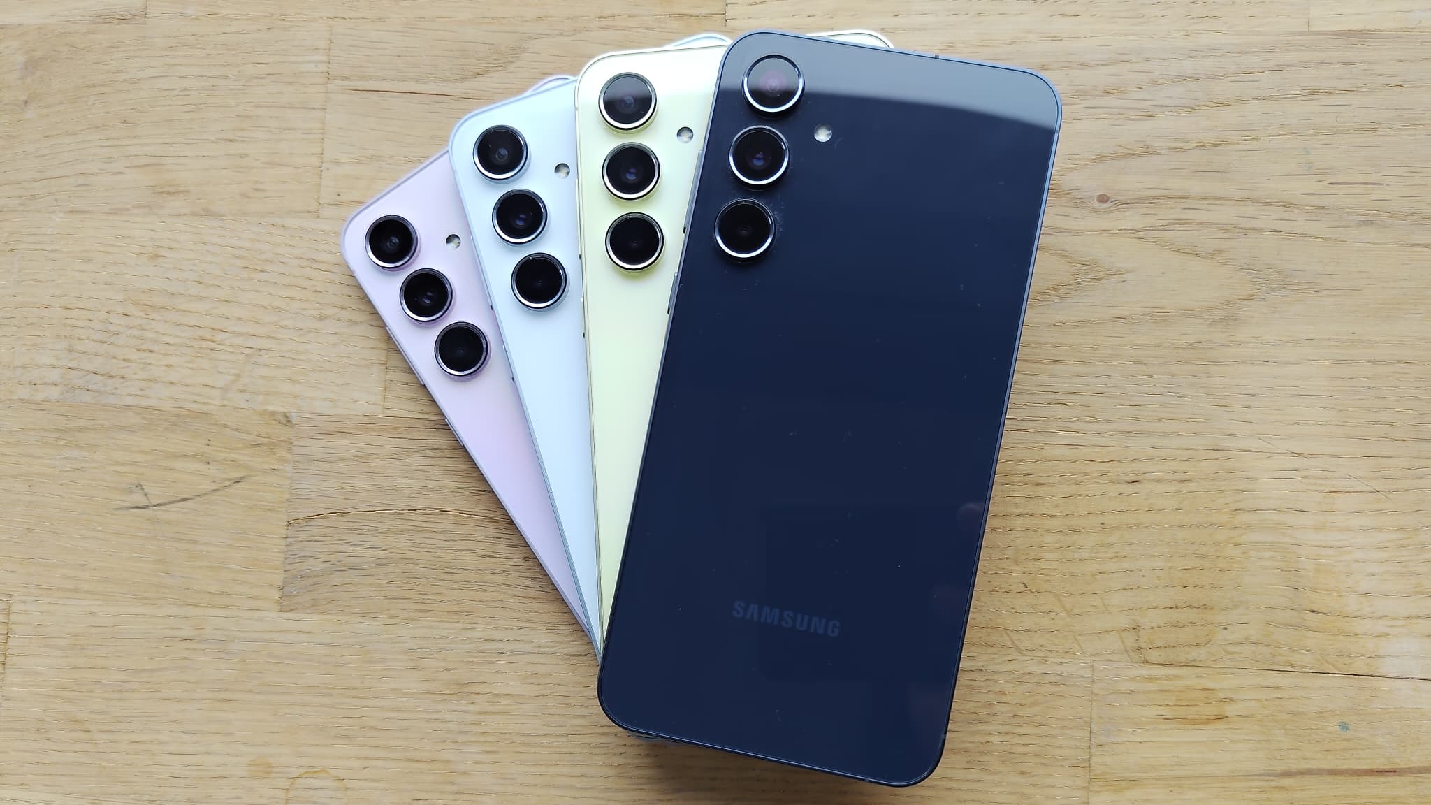 La gamme Samsung Galaxy A55 5G