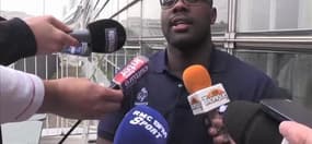 Teddy Riner et Clarisse Agbegnenou soutiennent les Bleus
