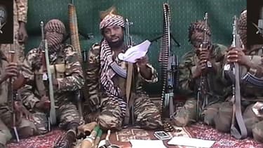 Capture d'écran d'une vidéo montrant un homme qui revendique être Abubakar Shekau, le leader de Bokho Haram au Nigeria.