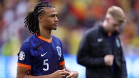 Nathan Aké avec les Pays-Bas le 2 juillet 2024