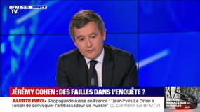 Affaire Jérémy Cohen: "Il serait faux de penser que ce sont les réseaux sociaux qui ont permis d'ouvrir une enquête", affirme Gérald Darmanin