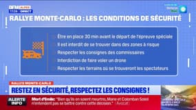 Rallye Monte-Carlo: l'importance du respect des consignes de sécurité