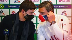 Mauricio Pochettino et Miguel D'Agostino