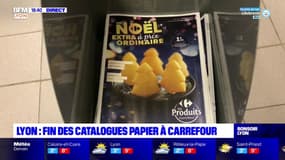 Lyon : fin des catalogues en papier à Carrefour