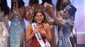 Andrea Meza, Miss Mexique, a été couronnée Miss Univers dimanche 16 mai 2021.