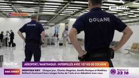 Aéroport / Martinique : interpellés avec 107 kg de cocaïne