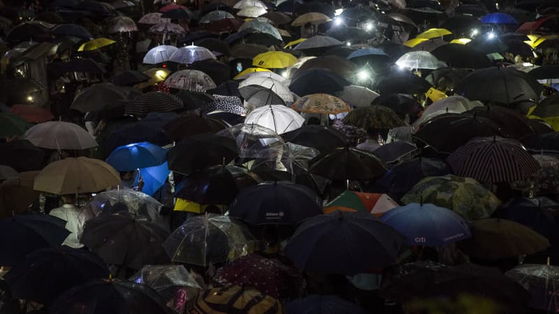 Des manifestants à Hong Kong