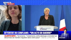 Conflans: Le Pen veut une commission d'enquête - 19/10