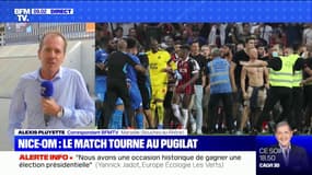 Nice-OM: pourquoi les Marseillais n'ont pas voulu reprendre le match ?