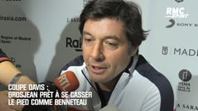 Coupe Davis : Grosjean prêt à se casser le pied comme Benneteau