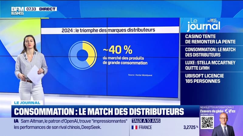 Consommation : le match des distributeurs