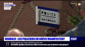 Roubaix: les policiers grévistes ont manifesté