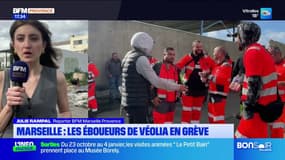 Marseille: les éboueurs de Veolia en grève après des tensions avec la direction