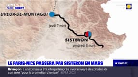 Alpes-de-Haute-Provence: le Paris-Nice passera par Sisteron en mars 2024