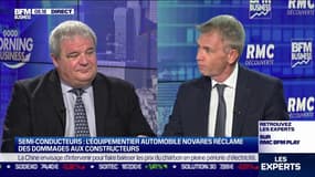 Pierre Boulet, Directeur général de Novares): "Certains constructeurs nous disent plusieurs semaines à l'avance: "Voilà ce qu'il va se passer", et d'autres nous le disent à la dernière minute"
