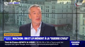 ÉDITO - La "triple erreur" d'Emmanuel Macron qui dit craindre "une guerre civile" en cas de victoire des "extrêmes"