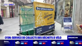 Lyon: un service de collecte des déchets à vélo proposé par une entreprise