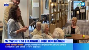 "Une ambiance chaleureuse": quand des sportifs logent dans une résidence pour retraités à Meudon