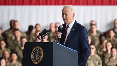 Joe Biden, le 11 septembre 2023 en Alaska