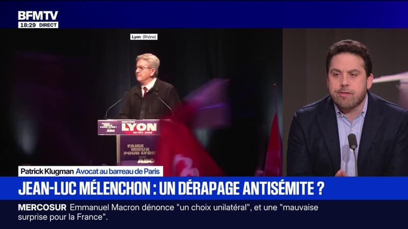 Prononciation de "Epstein" par Jean-Luc Mélenchon: "Nous sommes face à un débat juridique", affirme Patrick Klugman, avocat au barreau de Paris