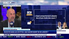 Cryptos : Que faire quand les cours chutent ?