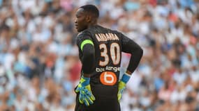 Steve Mandanda lors de OM-Reims, le 10 août 2019