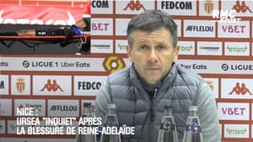 Nice : "Les premiers indices ne sont pas encourageants", Ursea inquiet après la blessure de Reine-Adelaïde