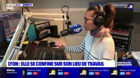 Lyon: une animatrice radio se confine sur son lieu de travail